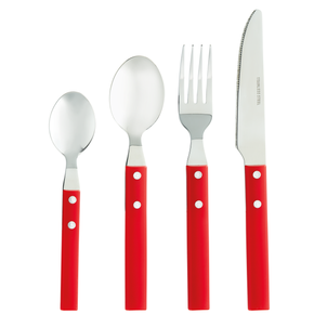 Momento Picnic Cutlery Set, Red, 16 Piece in Red
