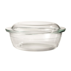 Cuisine::pro Gourmet Glass Ovenbake Round Casserole, 3l