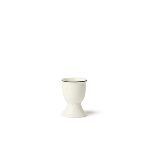 Stevens Cambridge Egg Cup, White & Black
