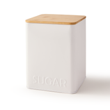 Capital Kitchen Cafe Sugar Canister, White