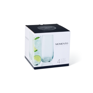 Momento Crystalline Hi Ball Glasses, Set Of 4, 480ml