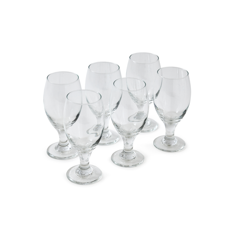 Stevens Beer Glasses, Set Of 6, 430ml