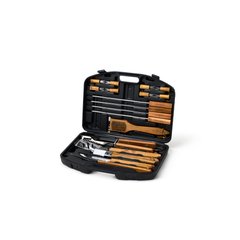 Davis & Waddell Maverick Bbq Tool Set With Black Case, 18 Piece Set