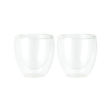 Bodum Pavina Double Wall Glass, Set Of 2, 80ml