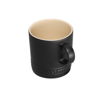 Le Creuset Mug, Satin Black, 350ml in Black