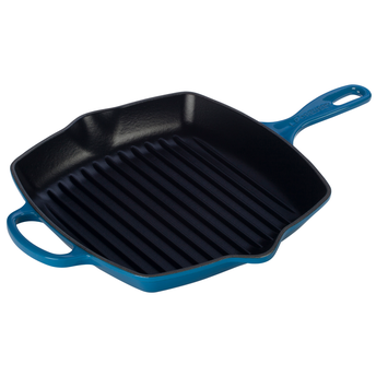 Le Creuset Grillit, Marseille, 26cm in Blue