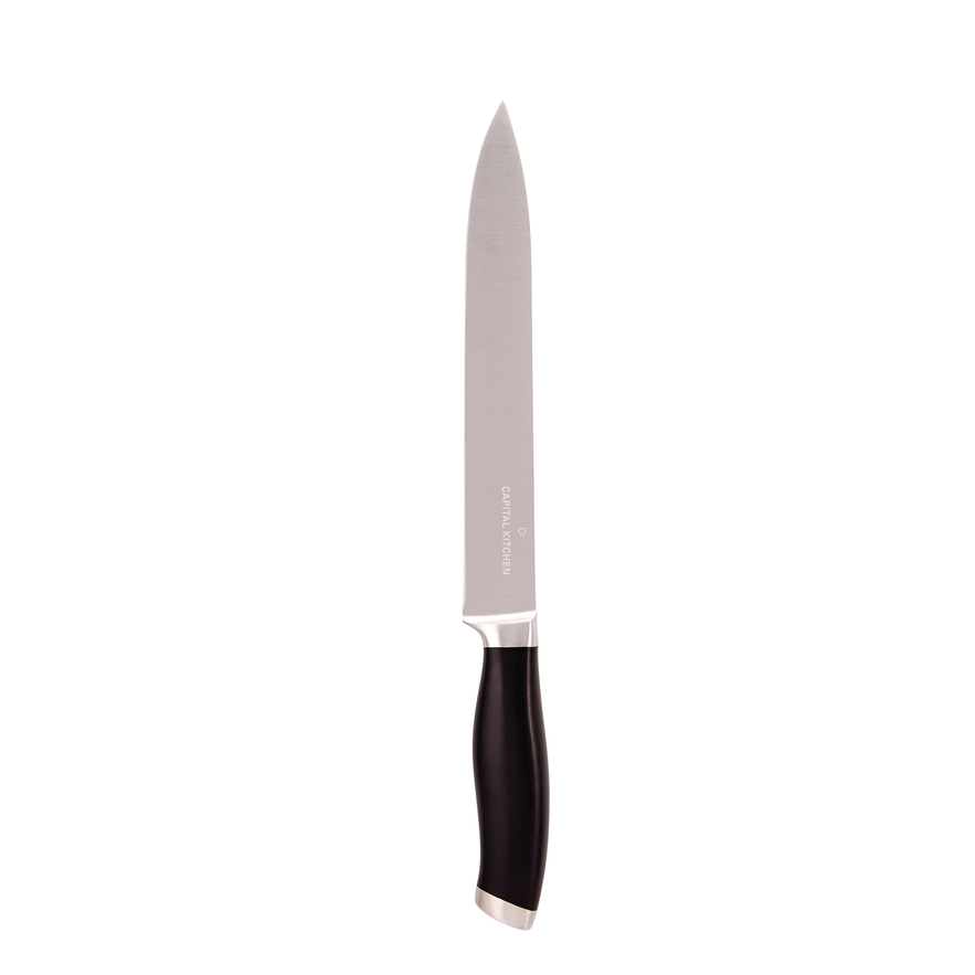 Capital Kitchen Everyday Carving Knife, 7.5" in Black