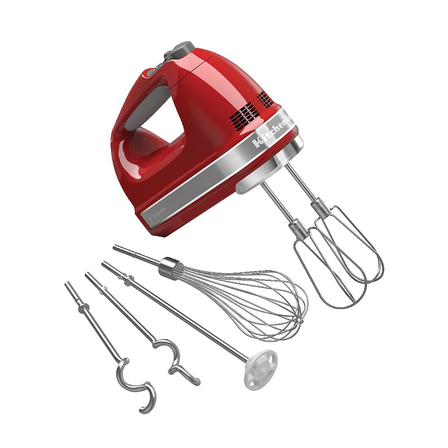 Kitchenaid Artisan Hand Mixer, Khm926, Empire Red in Red