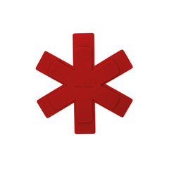 Capital Kitchen Pot Protectors, Red, Set Of 4 in Red