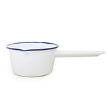 Falcon Enamelware Milk Saucepan, 14cm in White