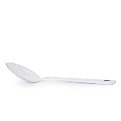 Falcon Enamelware Serving Spoon, 30cm in White