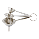 Capital Kitchen Stainless Steel Funnels, Set Of 3
