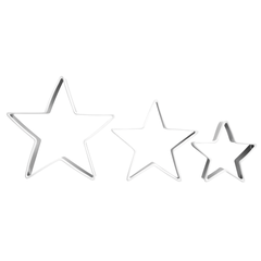 Capital Kitchen Bake Star Cookie Cutters, Set Of 3