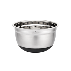 Capital Kitchen Prepare Mixing Bowl With Non-slip Base, 22cm in Black