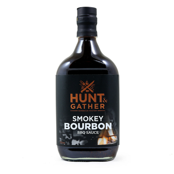 Hunt & Gather Bbq Smokey Bourbon Sauce, 375ml