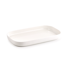 Davis & Waddell Taste Loft Rectangular Platter, Small in White