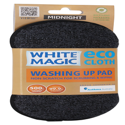 White Magic Eco Cloth Dish Drying Mat - Charcoal