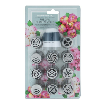 Soffritto Russian Piping Nozzle Set