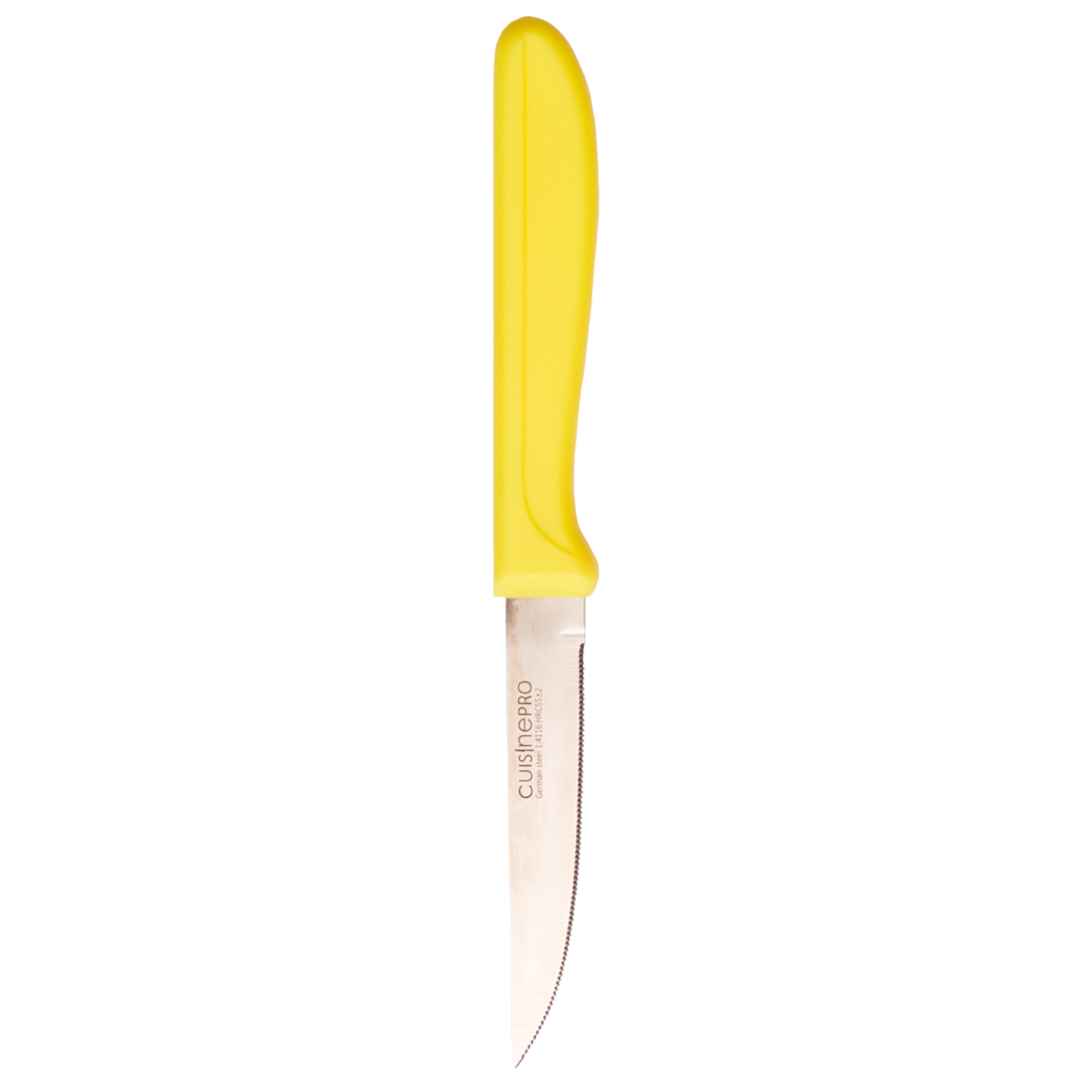Cuisine::pro Classic Serrated Paring Knife, Yellow, 9cm in Yellow