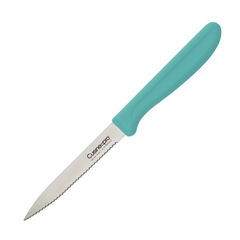 Cuisine::pro Classic Serrated Utility Knife, Mint, 10cm in Mint