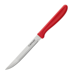 Cuisine::pro Classic Serrated Utility Knife, Red, 13cm in Red