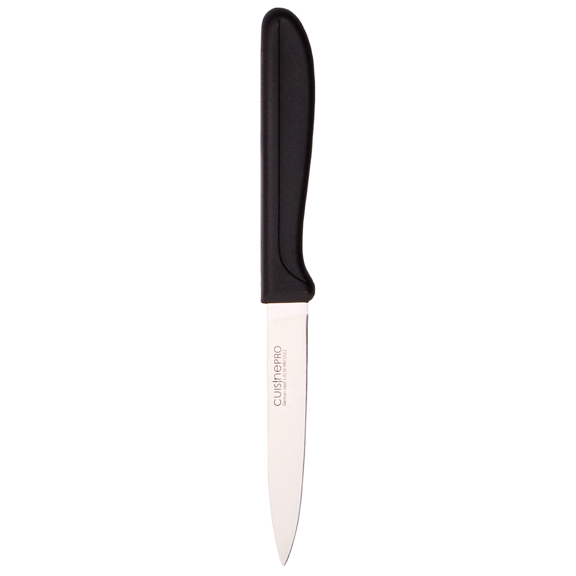 Cuisine::pro Classic Utility Knife, Black, 11cm in Black