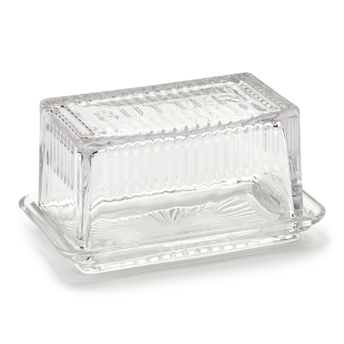 Momento Essence Glass Butter Dish