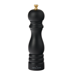 Capital Kitchen Salt & Pepper Mill, Matte Black, 20.5cm in Black