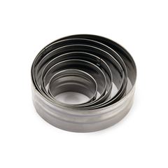 Capital Kitchen Bake Circle Cookie Cutters, 6 Piece Set