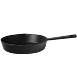 Capital Kitchen Element Cast Iron Fry Pan, Black, 28cm in Black