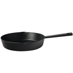 Capital Kitchen Element Cast Iron Fry Pan, Black, 28cm in Black