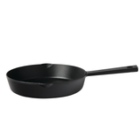 Capital Kitchen Element Cast Iron Fry Pan, Black, 24cm in Black