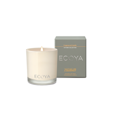 Ecoya Kitchen Maisy Jar Candle, Tahitian Lime & Grapefruit