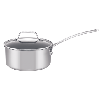 Tramontina Gourmet 4 qt. Tri-Ply Clad Covered Universal Pan