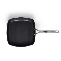 Cuisine::pro Diamond 9 Hard Anodised Griddle Pan, 28cm