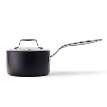 Cuisine::pro Diamond 9 Hard Anodised Saucepan, 18cm