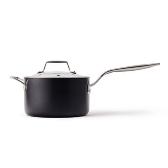 Cuisine::pro Diamond 9 Hard Anodised Saucepan, 20cm