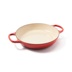 Le Creuset Shallow Casserole, Cerise, 26cm in Red
