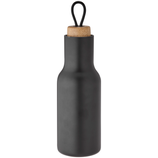 Tempa Insulated Drink Bottle, Black, 600ml in Black