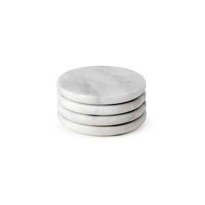 Davis & Waddell Nuvolo Marble Coaster, Set Of 4