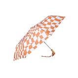 Original Duckhead Compact Umbrella, Peanut Butter Checkers in Peanut Butter Checkers