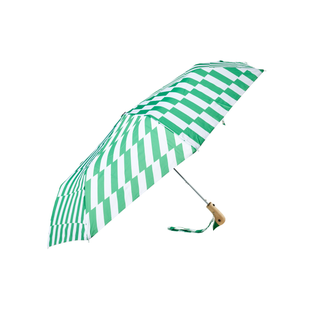Original Duckhead Compact Umbrella, Kelly Bars in Kelly Bars