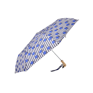 Original Duckhead Compact Umbrella, Polkastripe in Polkastripe