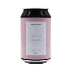 Sage And Cooper Can-dle, Vanilla & Caramel