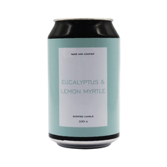 Sage And Cooper Can-dle, Eucalyptus & Myrtle