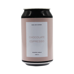 Sage And Cooper Can-dle, Chocolate & Espresso